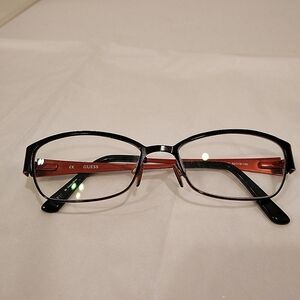 Guess GU 2329 Black Rectangular Eyeglasses Frames 52-16-135